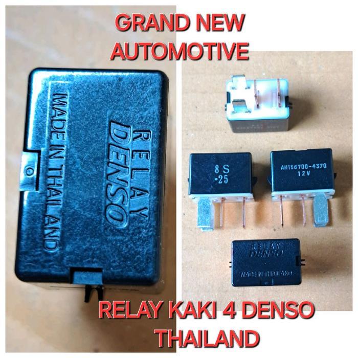 RELAY KAKI 4 DENSO THAILAND ASLI LELANGAN BARANG BARU best