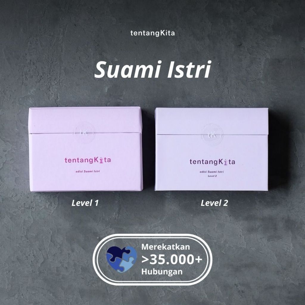 SETIALARIS STORE tentangKita - edisi Suami Istri I Permainan Kartu Pernikahan I  Permainan Kartu Per