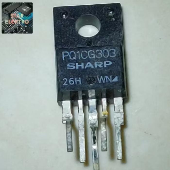 PQ1CG303 SHARP PQ 1CG303 Chopper Regulator IC To-220f-5 PO1CG303 Transistor BEST