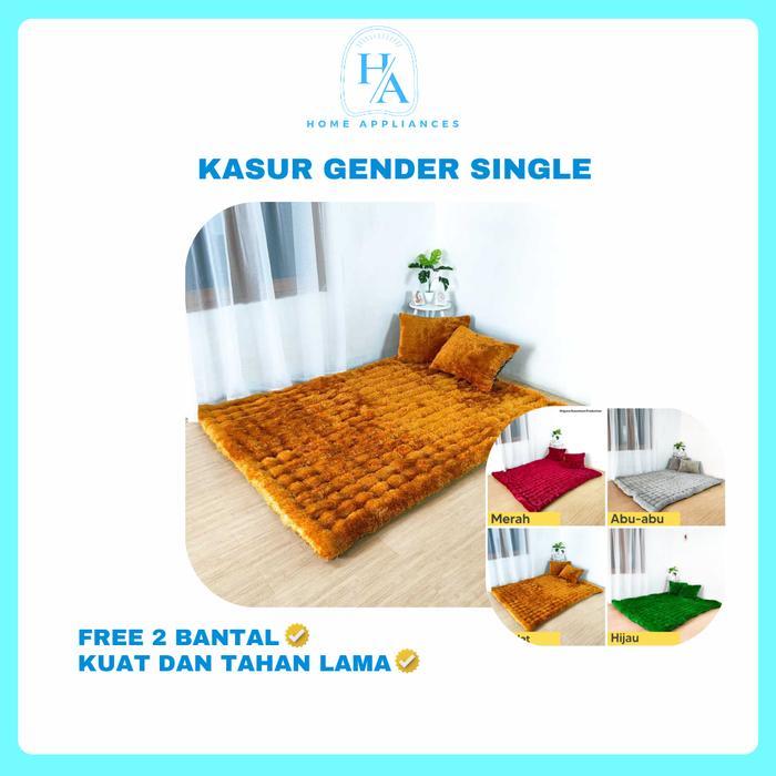 Kasur Gender Single Kasur Menul Kasur Viral Premium Uk. 100x180cm - Ungu