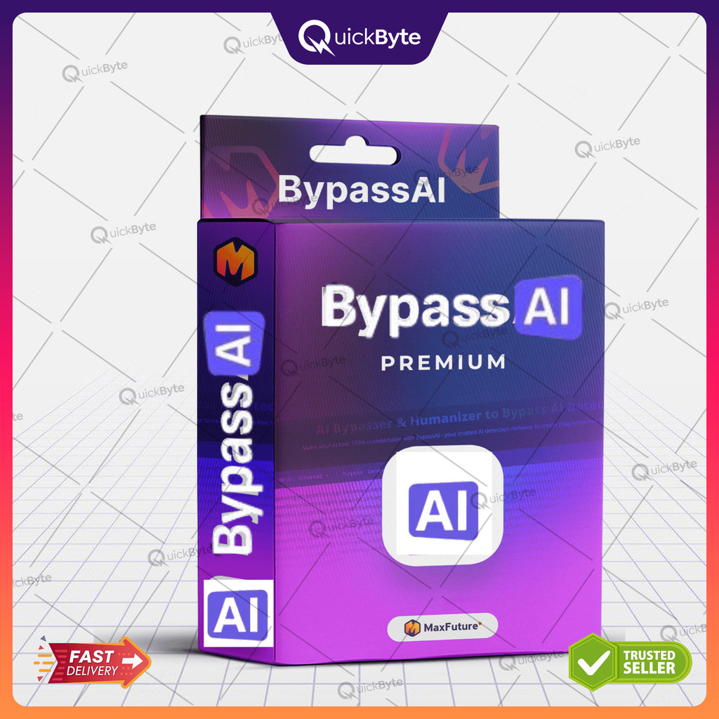 BypassAI Premium 12 Bulan – Unlimited Input, Bypass AI Checker, Konten 100% Human Score