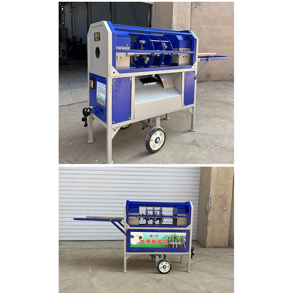 Easy To Wash Sugar Cane Machine Sugarcane Peeler Skin Remover And Cutter Sugar Cane Skin Peeling Mac