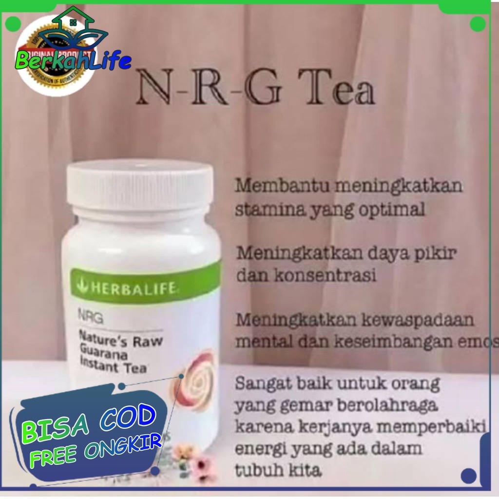 Herbalife NRG 100% original Teh Herbalife NRG Original 100% - Nature's Raw Guarana - NRG Herbalife T