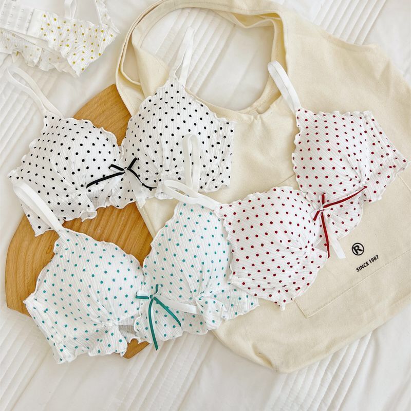 [Miss Lace]Bra yang membuat payudara besar tampak lebih kecil - Bra pita tanpa kawat