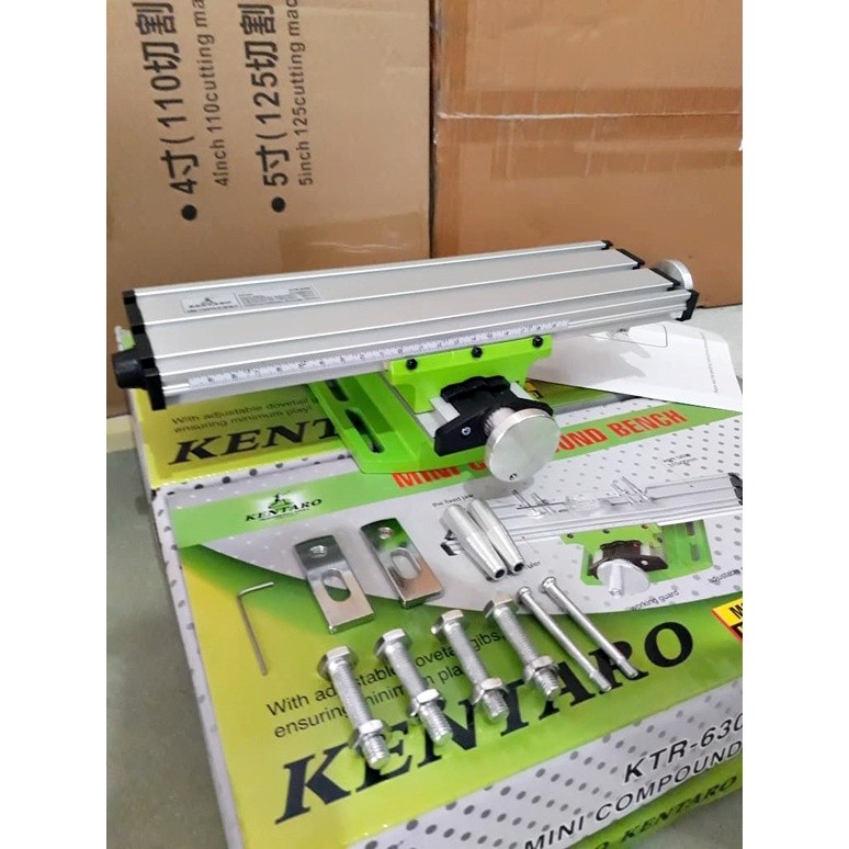TABLE CROSS KENTARO RAGUM MILLING BOR DUDUK - Catok Milling Mini Presisi untuk Kerja Akurat JD