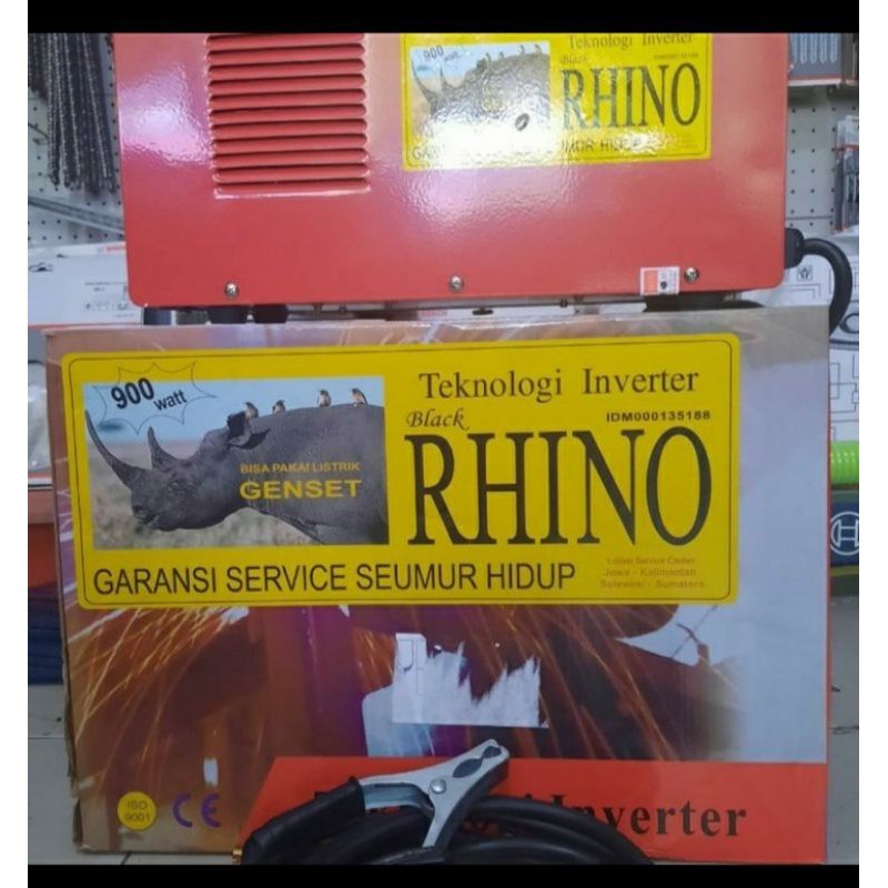 rhino mesin las trafo las inverter 200 ampere