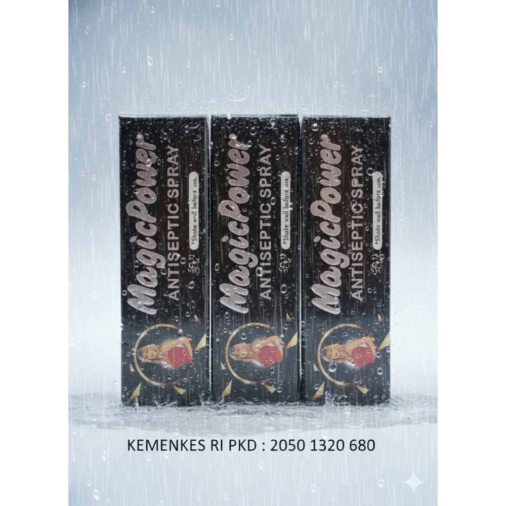 MINYAK ANTISEPTIC MAGIC POWER SPRAY KESEHATAN PRIA OIL 15 ML MINYAK URUT (21)