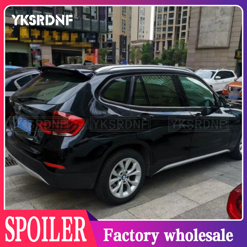 For BMW X1 E84 2011 2012 2014 2015 Rear Spoiler ABS Material Rear Roof Trunk Spoiler For X1 E84 Carb