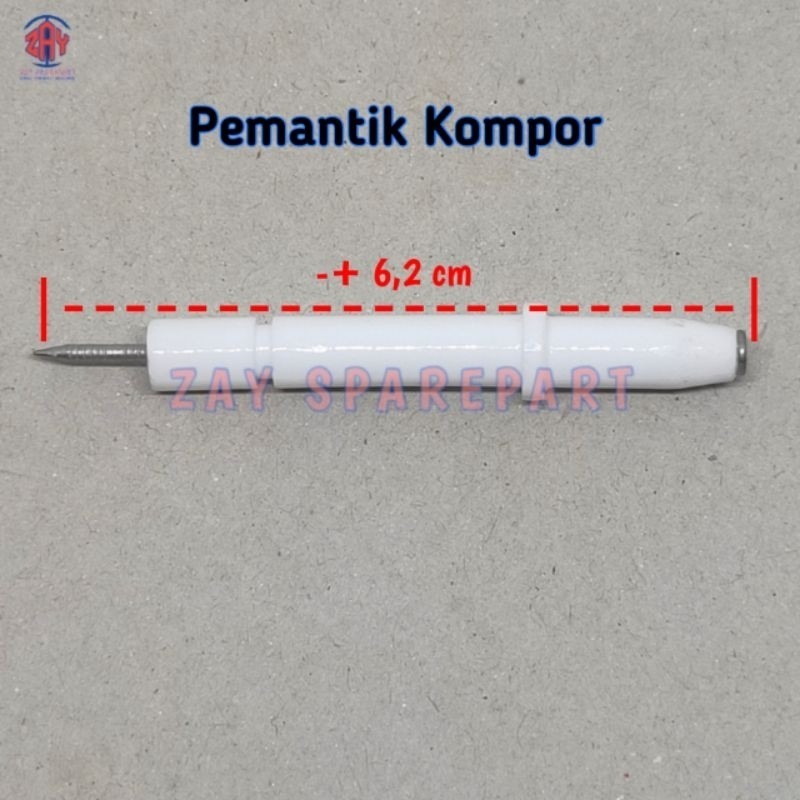 Busi Pemantik Kompor Gas Tanam / Busi Keramik Kompor Gas