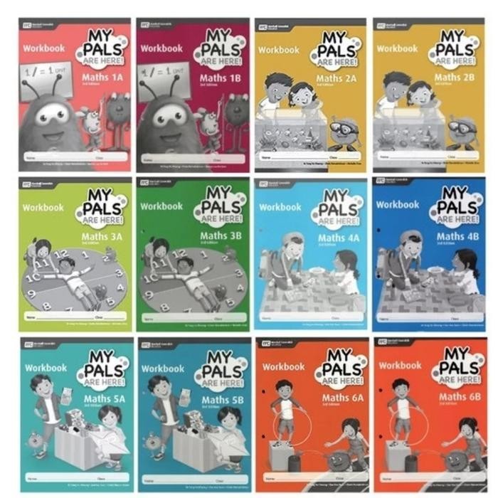 Buku My pals Are Here Math Workbook - 1, A M