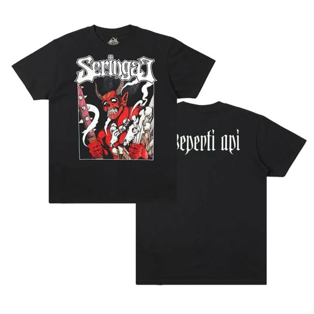 Tshirt Seringai Seperti Api