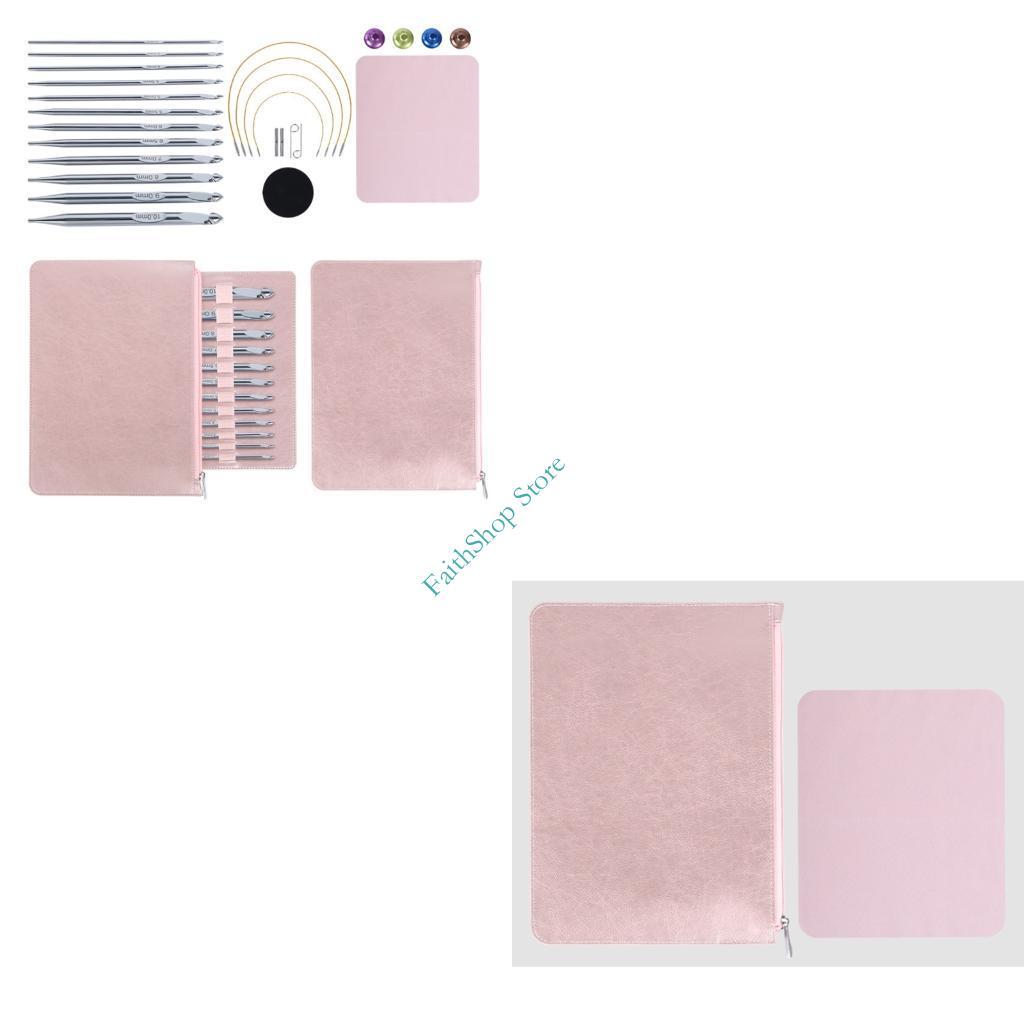 124E Tunisian Crochet Hook with Cable Interchangeable Tunisian Knitting Needle Set