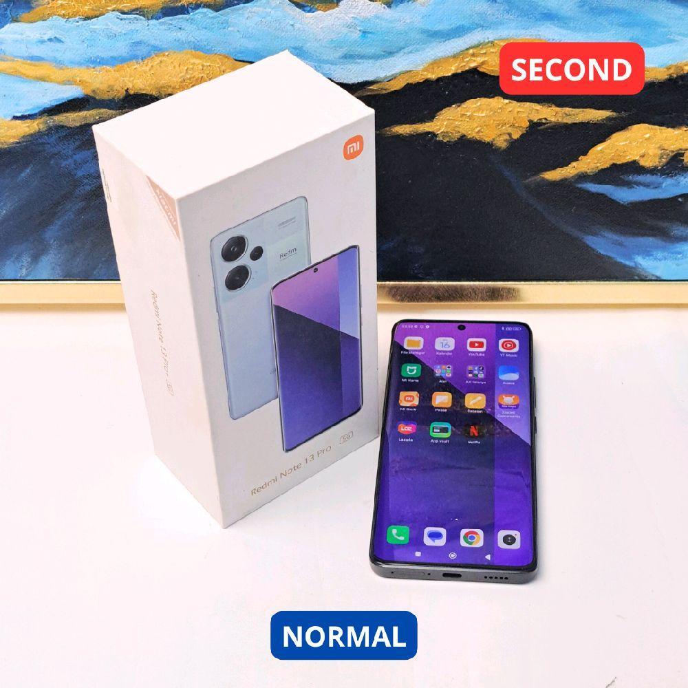 XIAOMI REDMI NOTE 13 PRO 8/256 GB (5G) HP SECOND ORIGINAL SINAR MUTIARA CELL