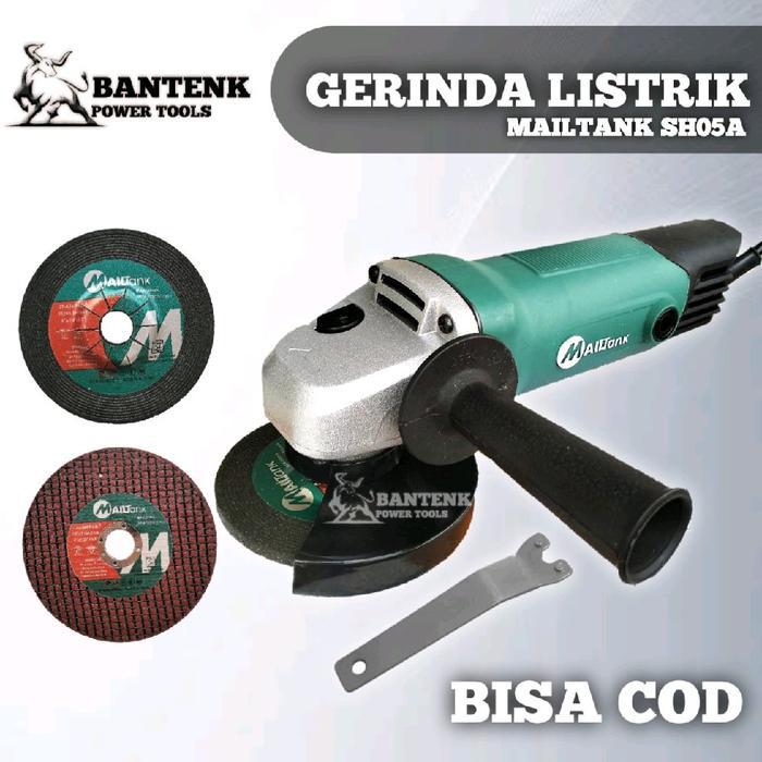 promo|| MESIN GERINDA MAILTANK. GURINDA LISTRIK MAILTANK SH05 GERINDA 4inch - -, -