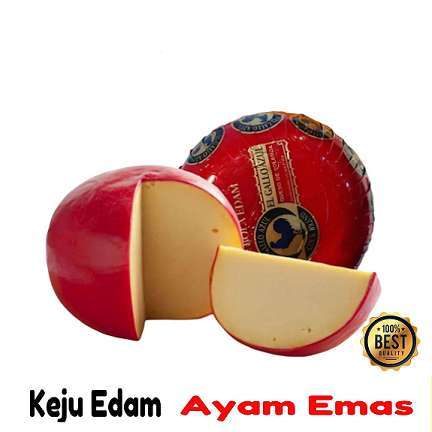 KEJU EDAM/EDAM CHEESE BALL AYAM EMAS (-/+ 1.6 KG)