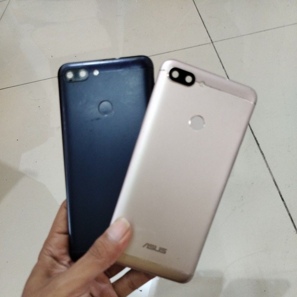 PROMO Backdoor Kesing Asus Zenfone Max Plus M1 ZB570KL Fullset Finger Print OriCopotan