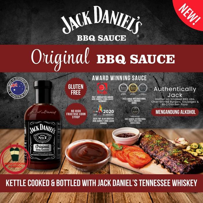 Jack Daniels Sauce - Saus BBQ Autentik khas Australia - BBQ Original