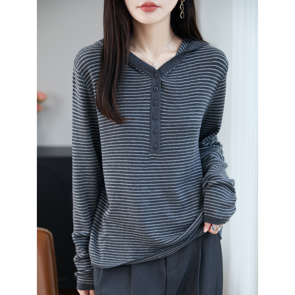 Classy Commuting Worsted Wool Hoodie