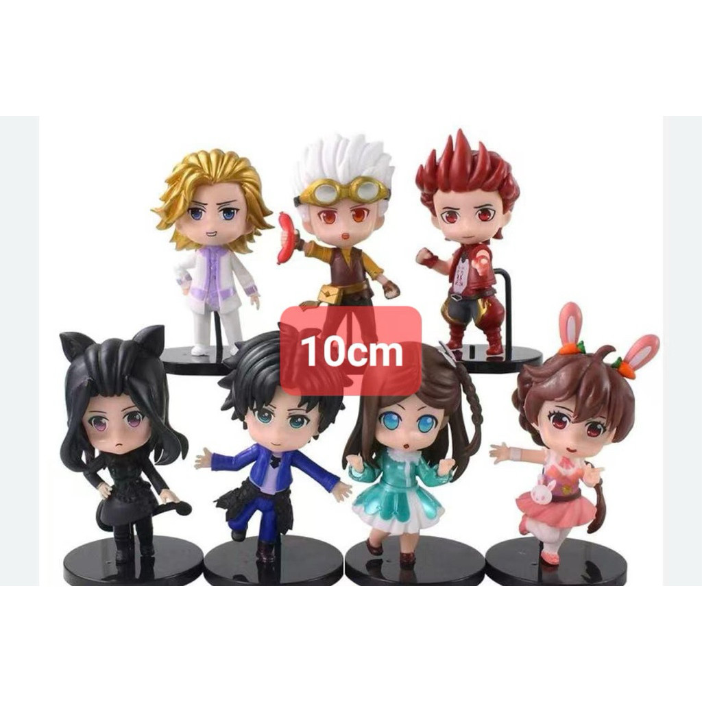 action figure soul land douluo dalu tang san set isi 7