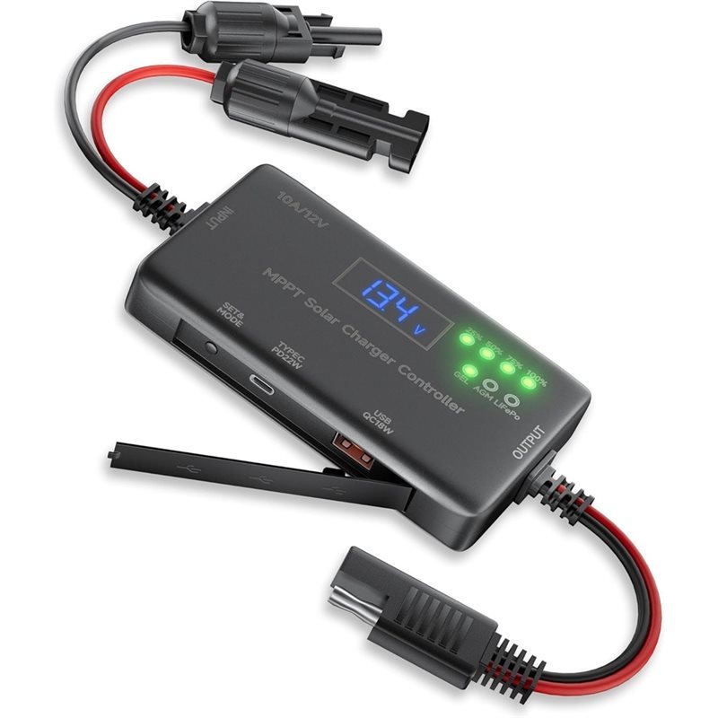 ABFI MPPT Solar Charge Controller 12V 10 Mppt Solar Charge Controller Mppt Solar Charge Controller 1