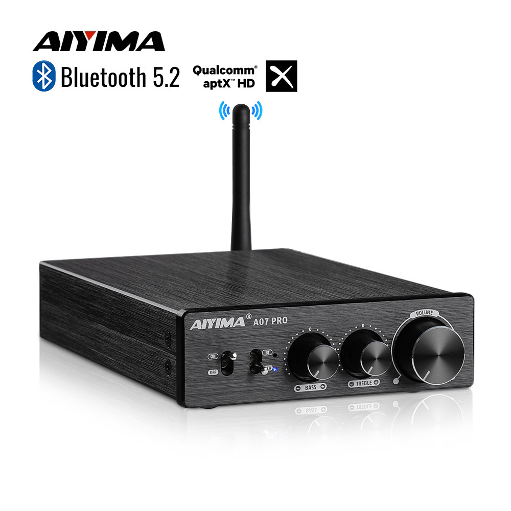 AIYIMA TPA3255 Bluetooth Power Amplifier A07 PRO Auo Amplifier 2.0 Stereo Speaker Amplifiers HiFi Am