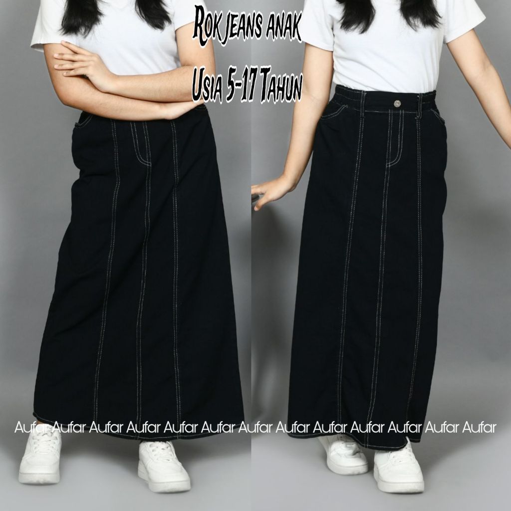obie - rok cargo jeans anak perempuan usia 5-17 tahun