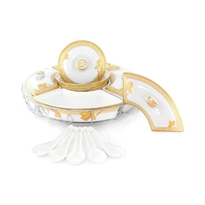 Vicenza h - 14 prasmanan saji motif lily