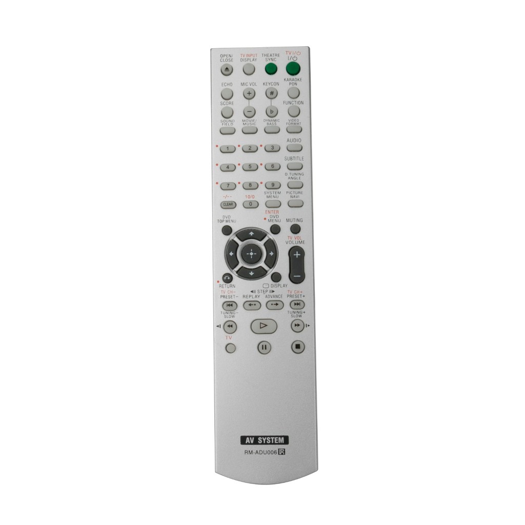 New RM-ADU006 Remote Control fit for Sony DVD Home Theater System
