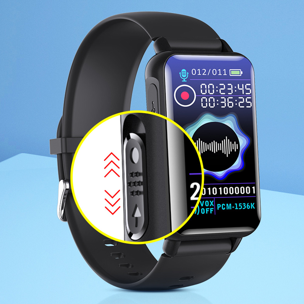 gital Voice Recorder with 200mAh Battery Voice Recorder Watch Voice Activated Recorder for Lectures 