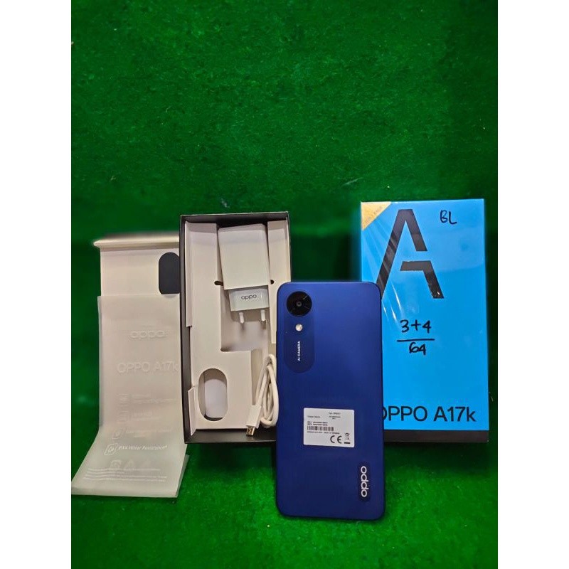 Oppo A17K | A17 Ram 3/64GB | Ram 4/64GB Second Resmi