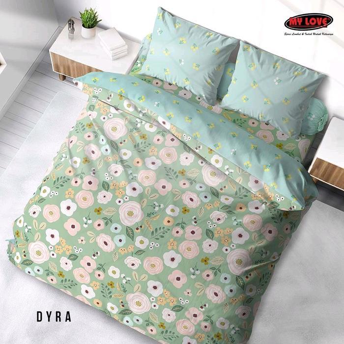 Bedcover All New My Love TANPA SPREI / Bedcover saja - Dyra, TANPA SPREI