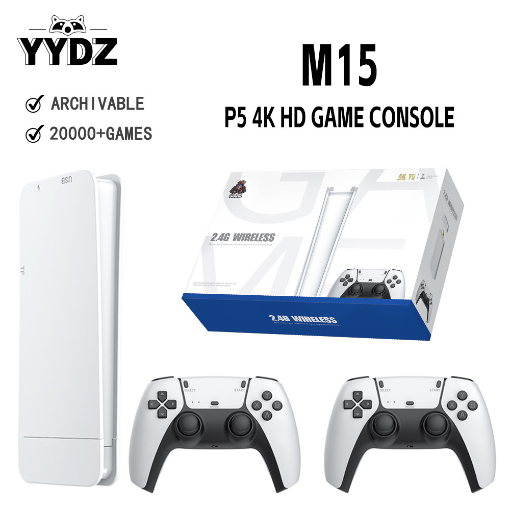 M15 retro game console 64GB 20000+gaming handheld game console wireless game version with built-in 2