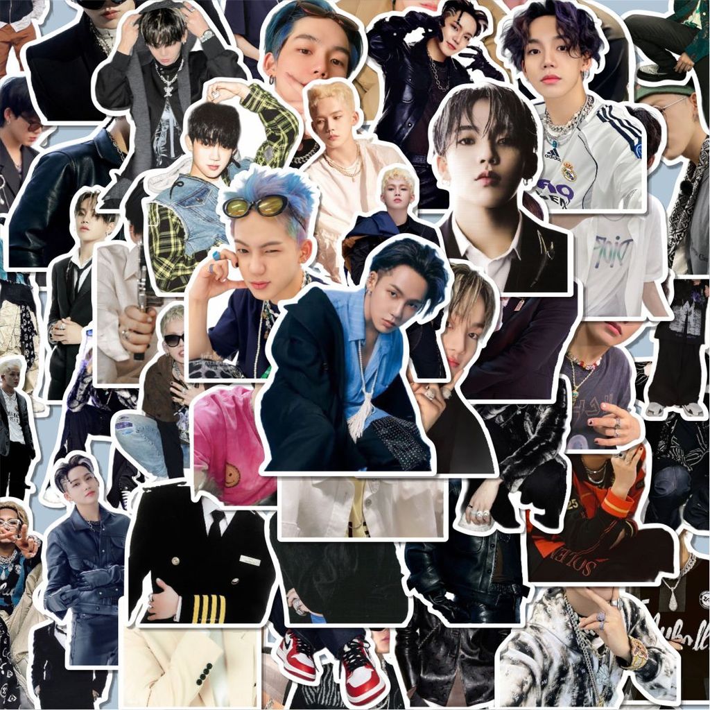100PCS Lucu Stiker CHOI HYUNSUK (TREASURE) Stiker Aesthetic Stiker Anti Air Stikers Berperekat Water