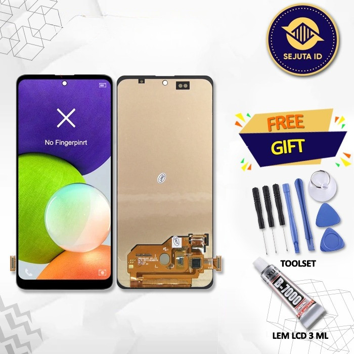 Lcd Samsung A51/ Samsung A515 Non Finger Original Fullset [ Gratis Obeng Set + Lem ]