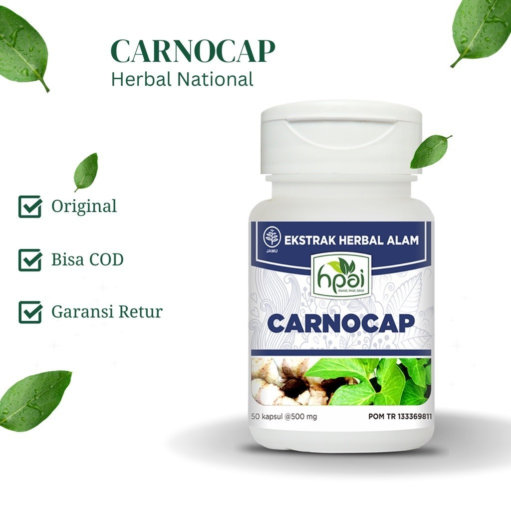 CARNOCAP - Obat Herbal untuk Kanker Tumor - HNI  BPOM Bloomood.id