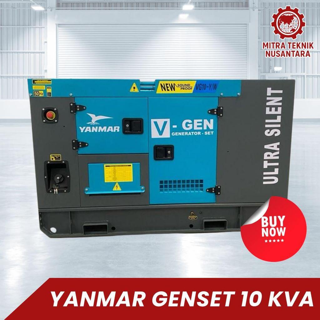 Yanmar Genset Silent 10 Kva Diesel 3 Phase Tipe Ultra Silent Garansi 1 Th Genuine Part