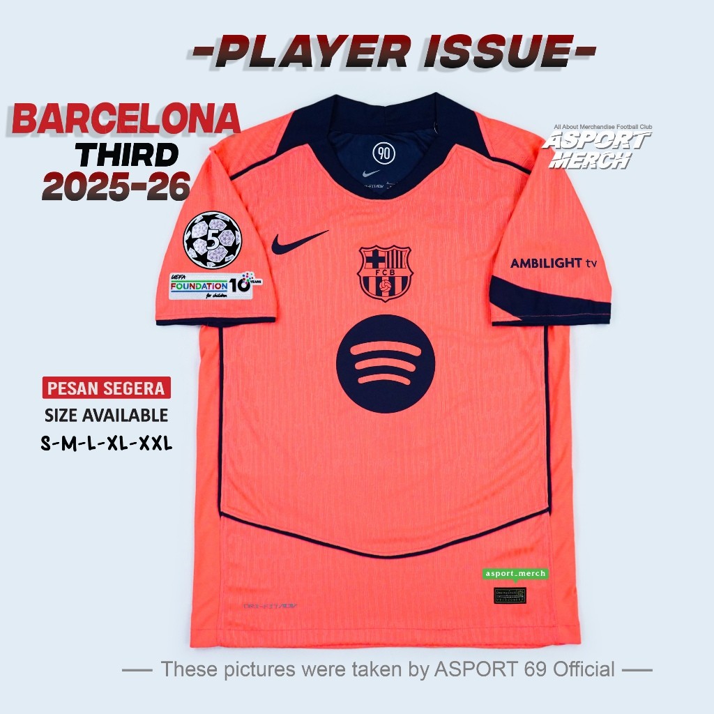 PLAYER ISSUE BARCELONA THIRD 2025 2026 PI