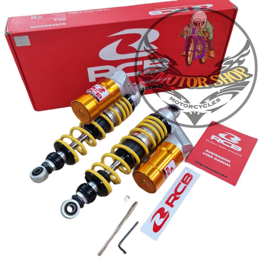 SHOCK SHOCKBREAKER RCB SB2 SB 2 RX KING GL CB TIGER RXS YZ GOLD 320MM