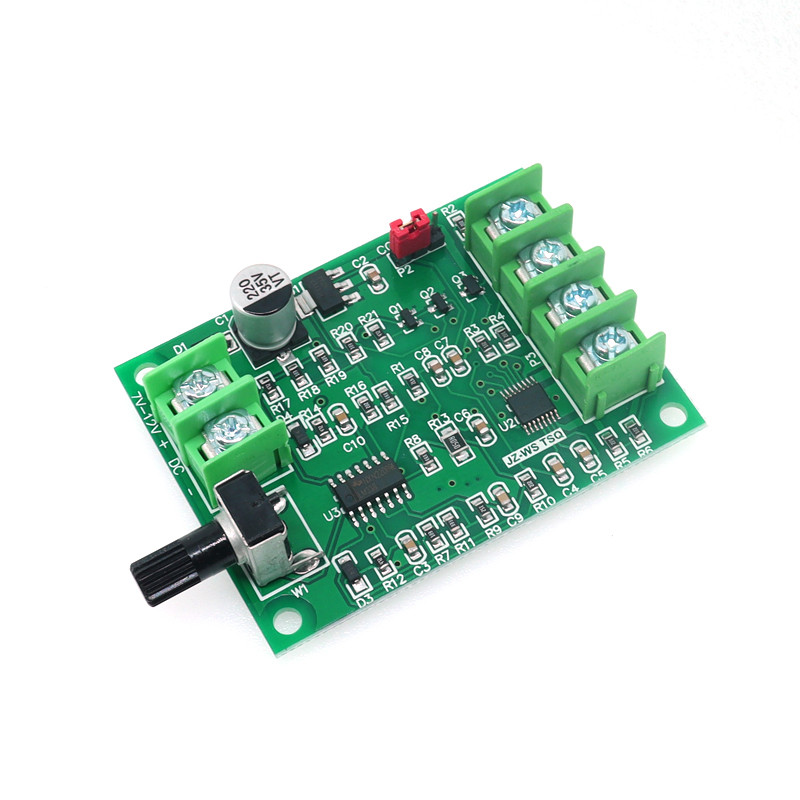 5V 12V Brushless DC Motor Driver Controller Board with Reverse Voltage Over Current Protection for H