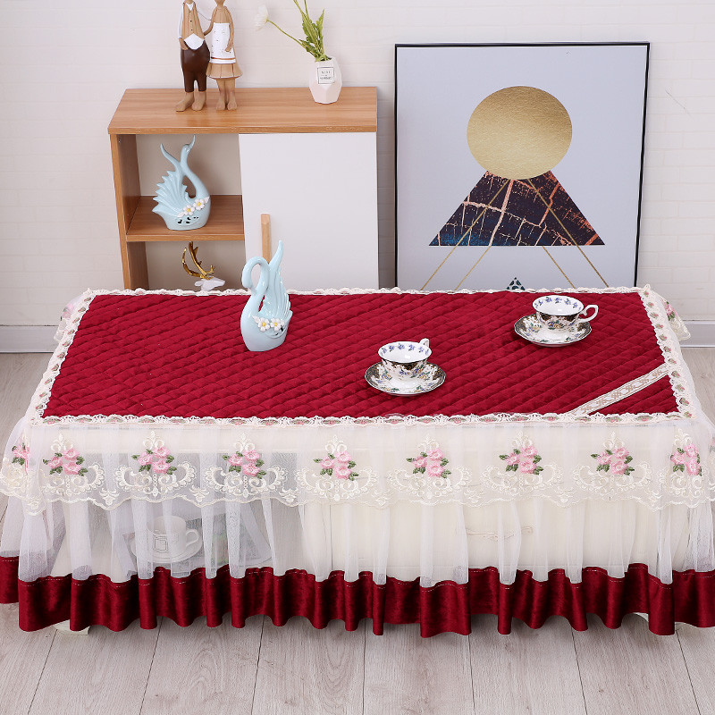 COD Taplak Meja Makan Persegi Taplak Meja Rumbai Taplak Meja Tamu Aesthetic Taplak Meja Makan Mewah