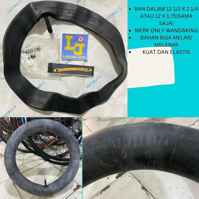 Ban Dalam Sepeda Ukuran 12", 16", 18", 20 Plus, 24", 26", 26X13/8, 27.5, 29" Hh Quality Branded Mere