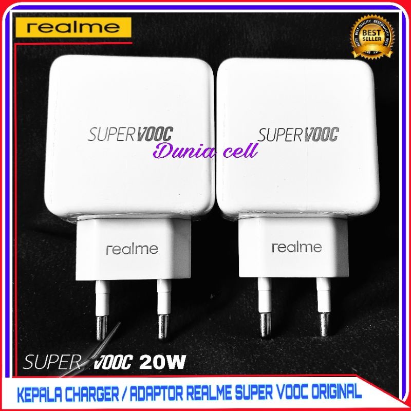 Original Asli Kepala Adaptor Realme 3 Pro ORI 100% Charger Realme Super VOOC
