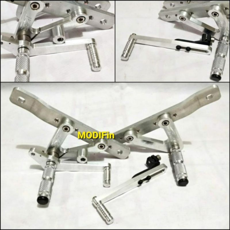 Step ub UnderBone Dural CNC JUPITER Z Z1 VEGA R ZR MX OJMX MX KING RX KING F1ZR FootStep AiTech