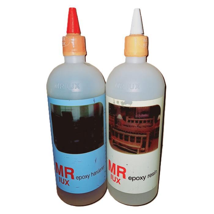 Ltech.LEM EPOXY RESIN HARDENER MR LUX BOTOL | LEM KAYU EPOXY SET 2 KOMPONEN