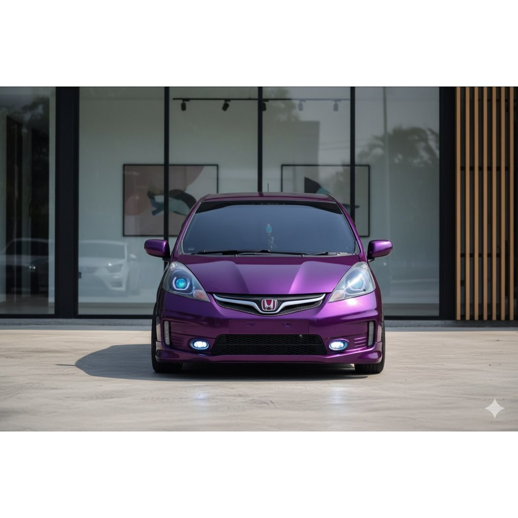 bumper /bemper jazz bumper jazz ge8 Bodykit Jazz 2008-2011 Upgrade Ge8 Mmc TANPA GANTI LAMPU