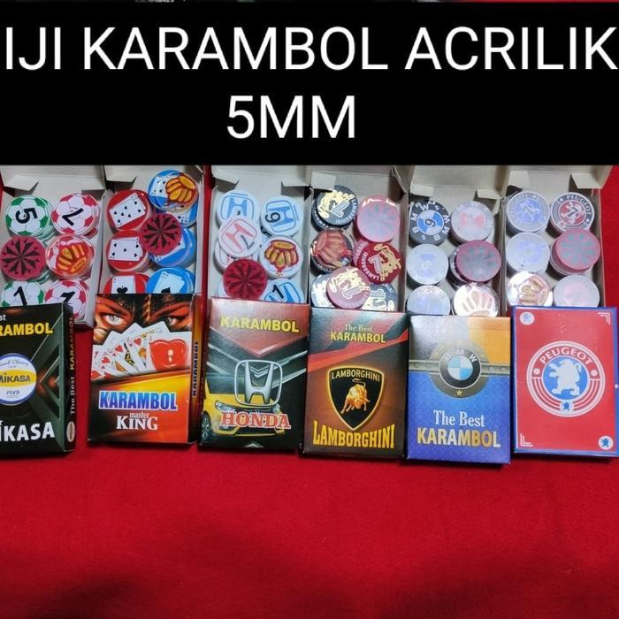 COIN BIJI KARAMBOL 5mm