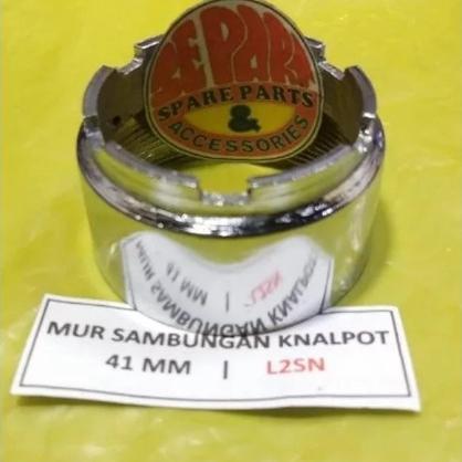 [3E Parts & Acc]  Mur sambungan Knalpot L2 Super L2SN - Mur knalpot Yamaha L 2 SN  Barang Langka