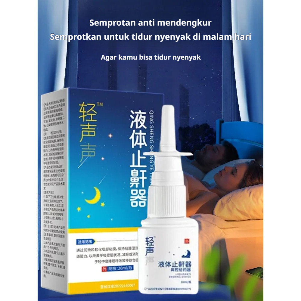 Semprotan Hidung Perangkat Cair Membantu Tidur dengan Lembut Nikmati tidur malam yang damai dengan L