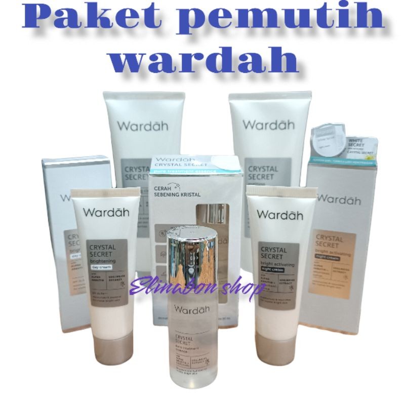Paket pemutih wardah penghilang flek hitam