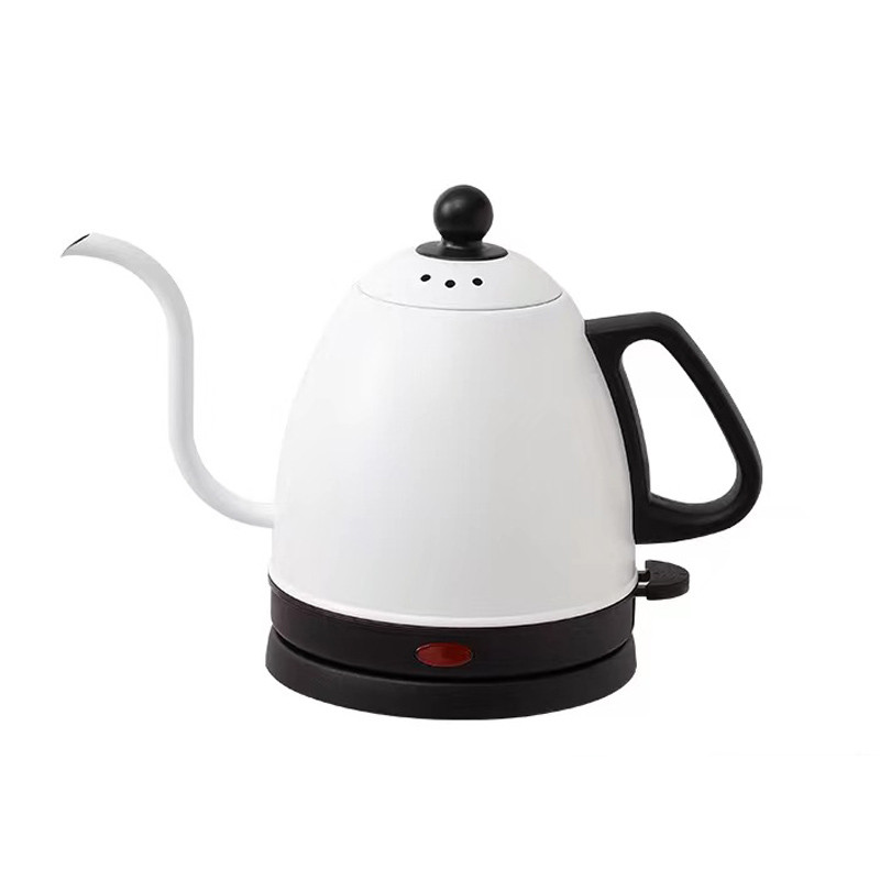 08L Electric Kettle Gooseneck Jug Long Spout Coffee Hand Brewer Stainless steel Drip coffee Brewing 